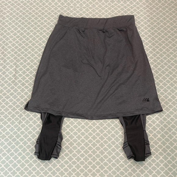 Mod Lifewear Skirt with Leggings Modest Activewear 2XL Heather Gray - Picture 1 of 6